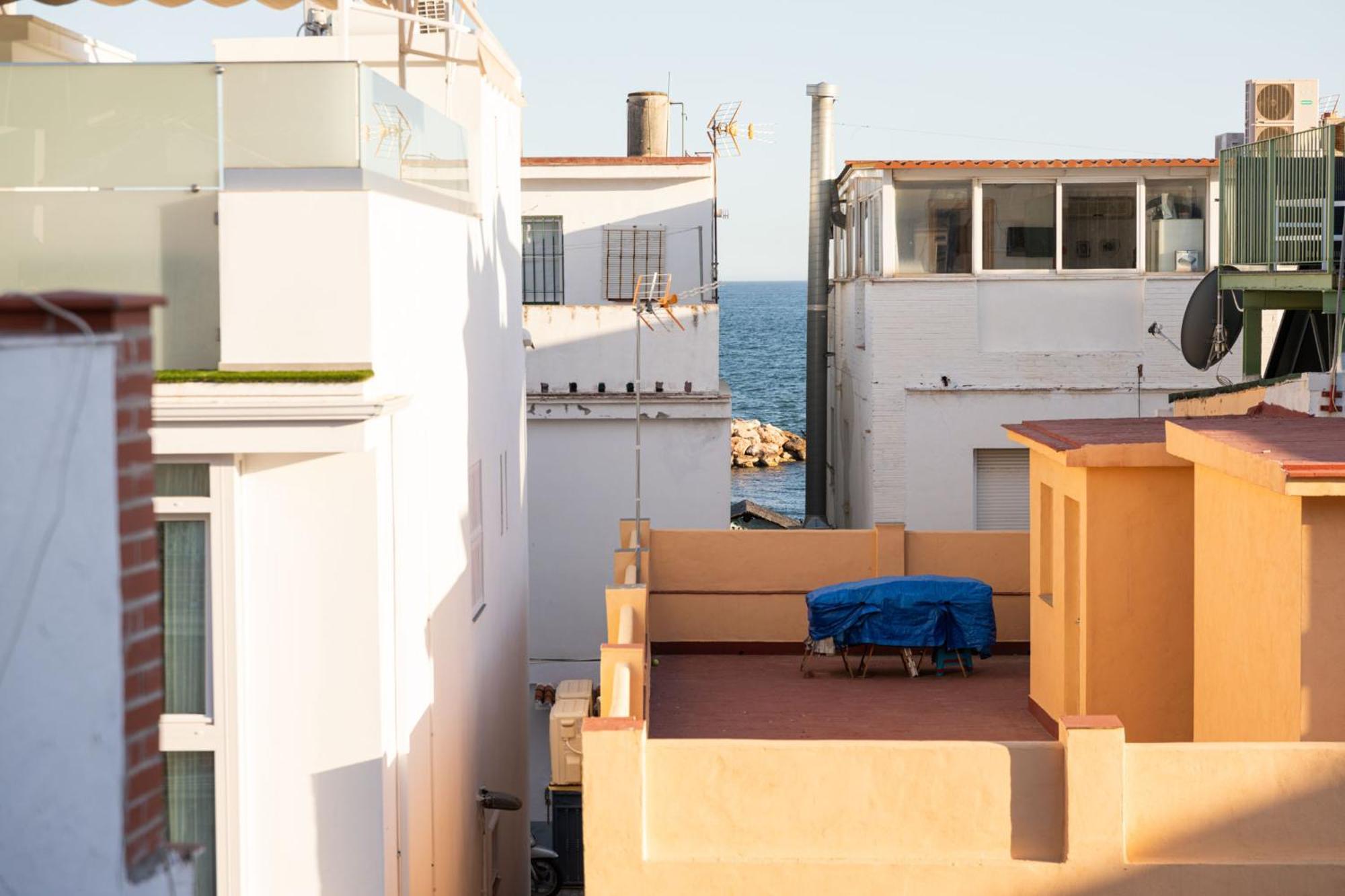 Premium Malaga Beach With Terrace Exteriör bild
