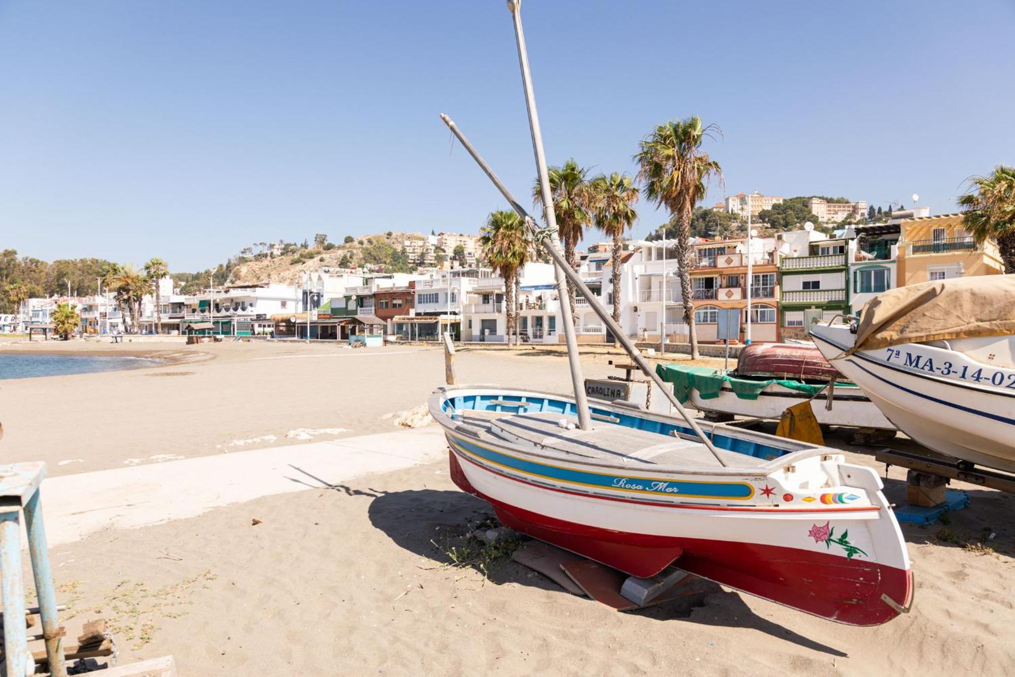 Premium Malaga Beach With Terrace Exteriör bild