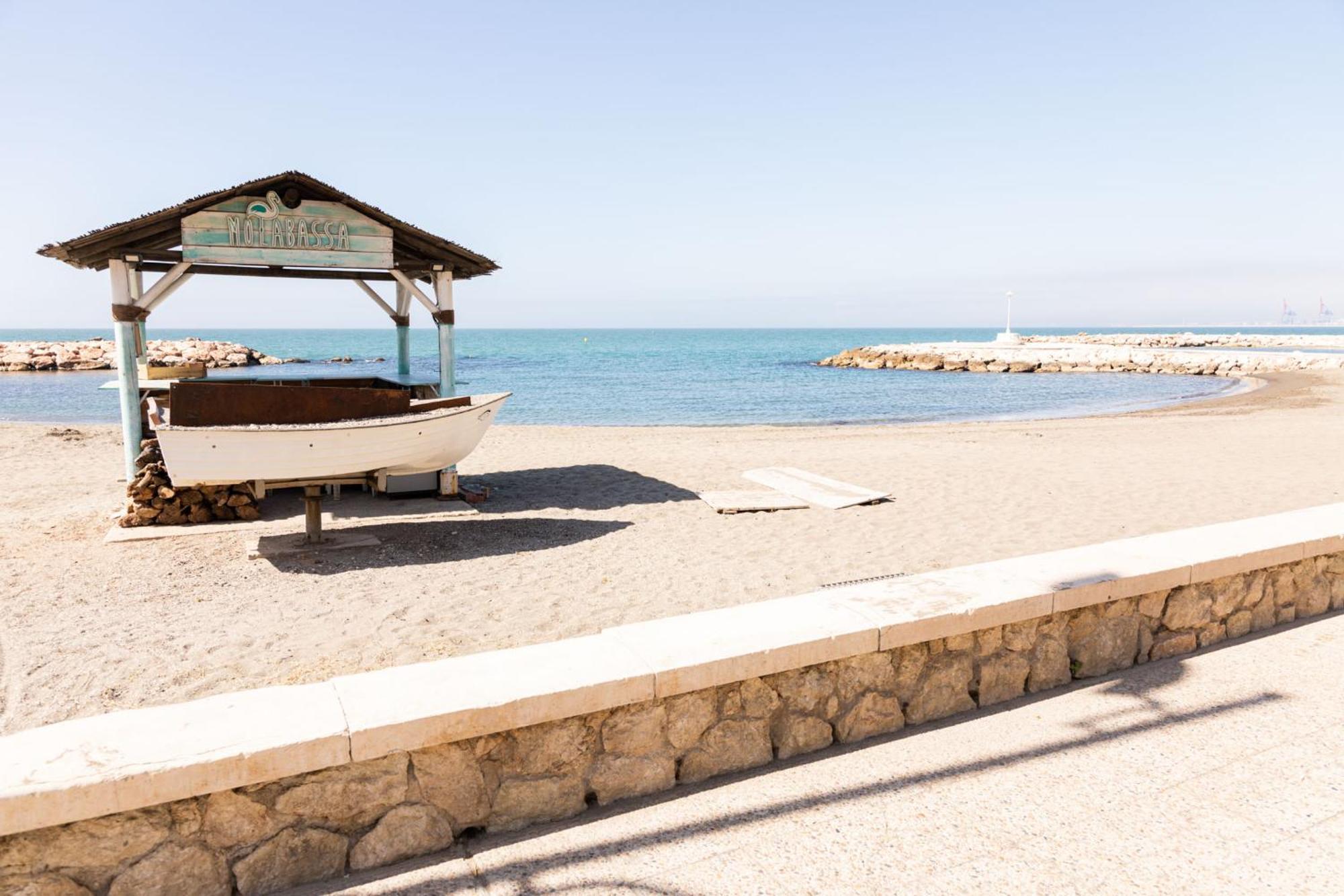 Premium Malaga Beach With Terrace Exteriör bild